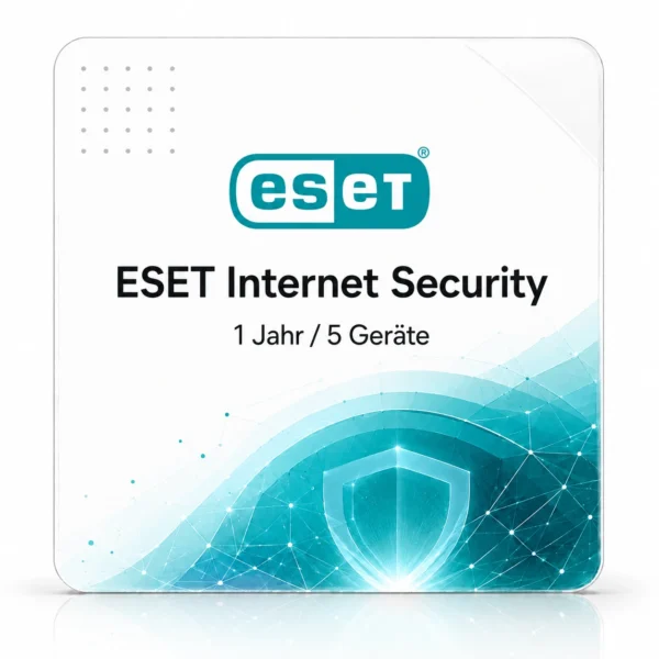 ESET Internet Security (1 Jahr / 5 Geräte)