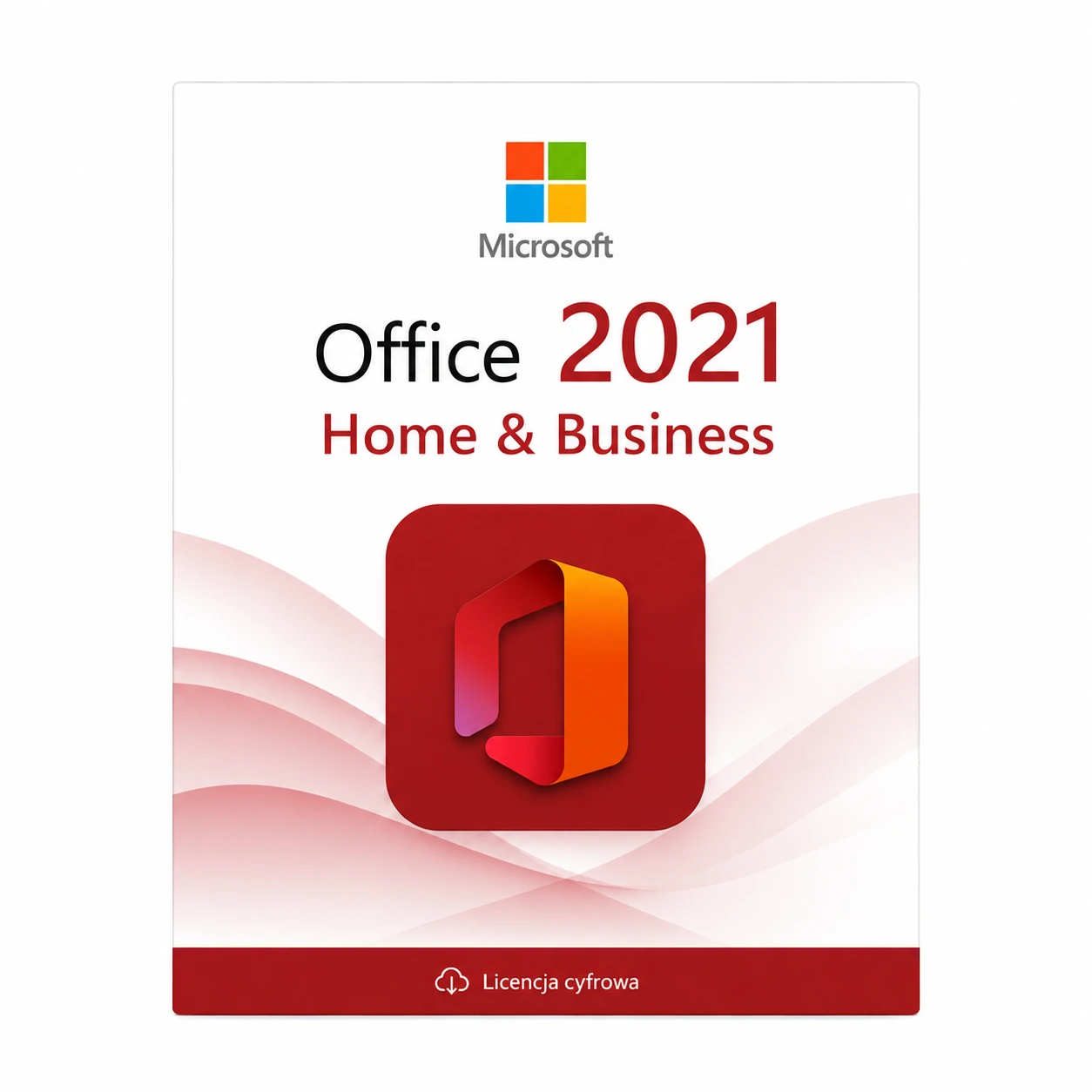 Microsoft Office 2021 Home & Business termékdizájn Microsoft Office 2021 Home Business termekdizajn