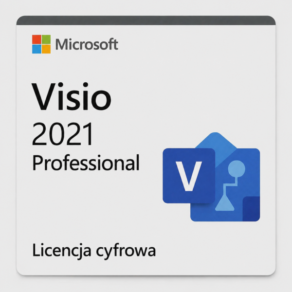 Microsoft Visio Professional 2021 (Licencja Online)