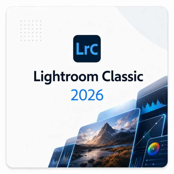 Lightroom Classic 2026 I Unbefristete Lizenz I Windows
